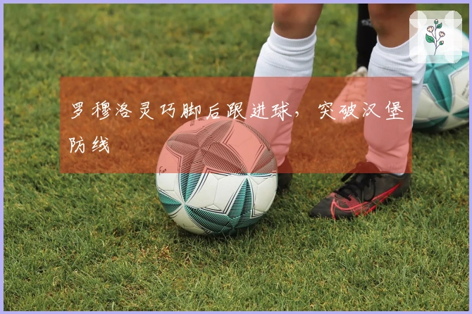 罗穆洛灵巧脚后跟进球，突破汉堡防线